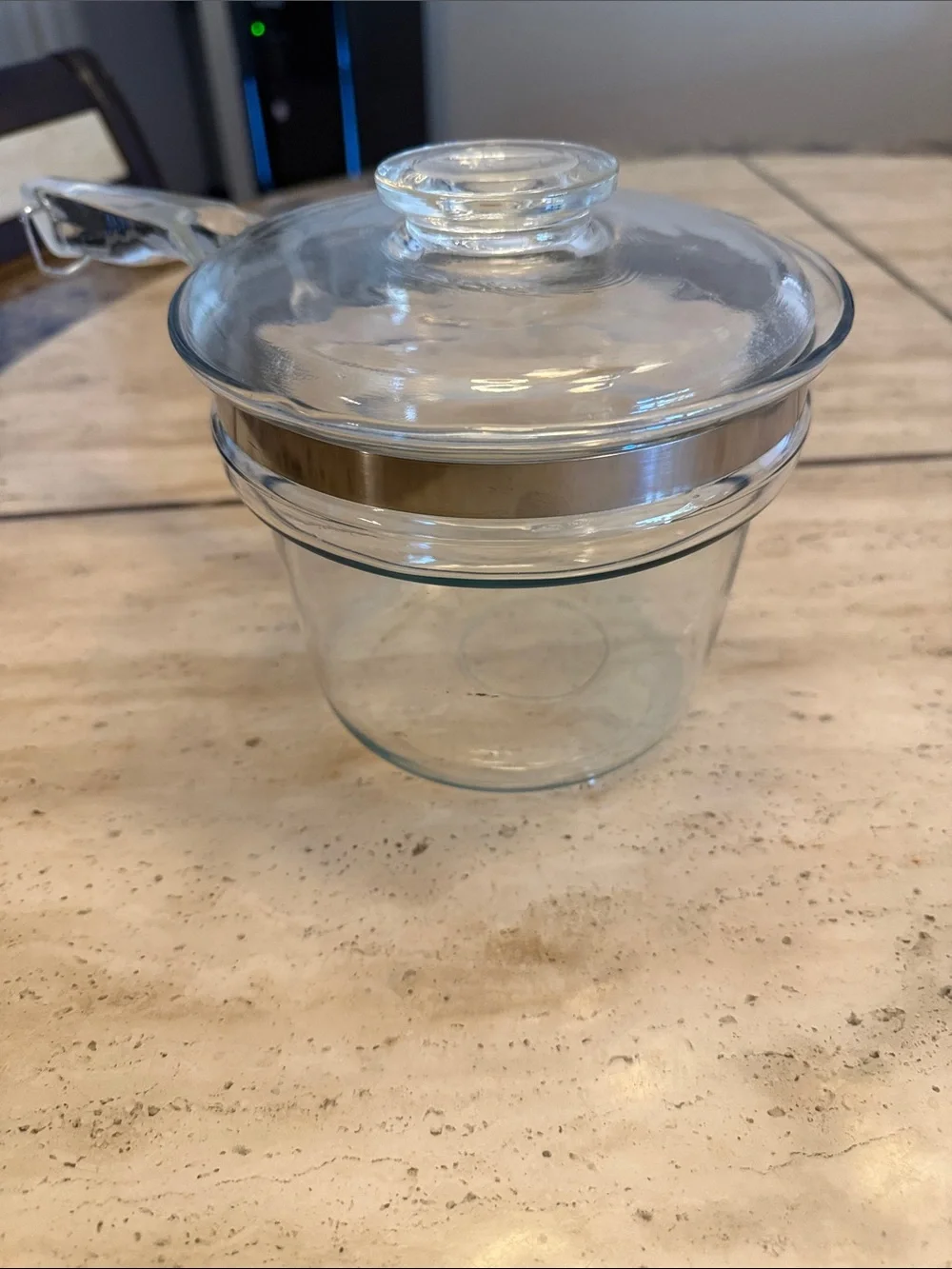 Pyrex clear glass